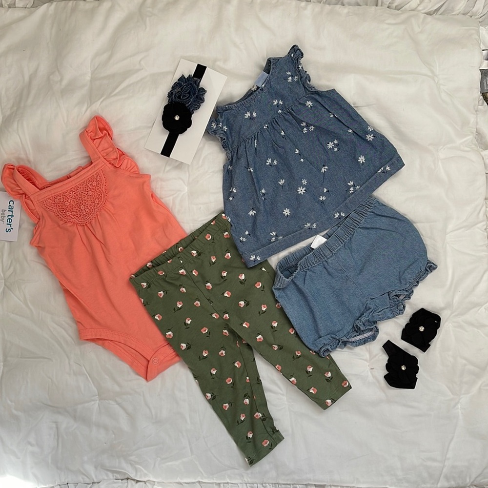 2 Carté’s outfit Size 6m